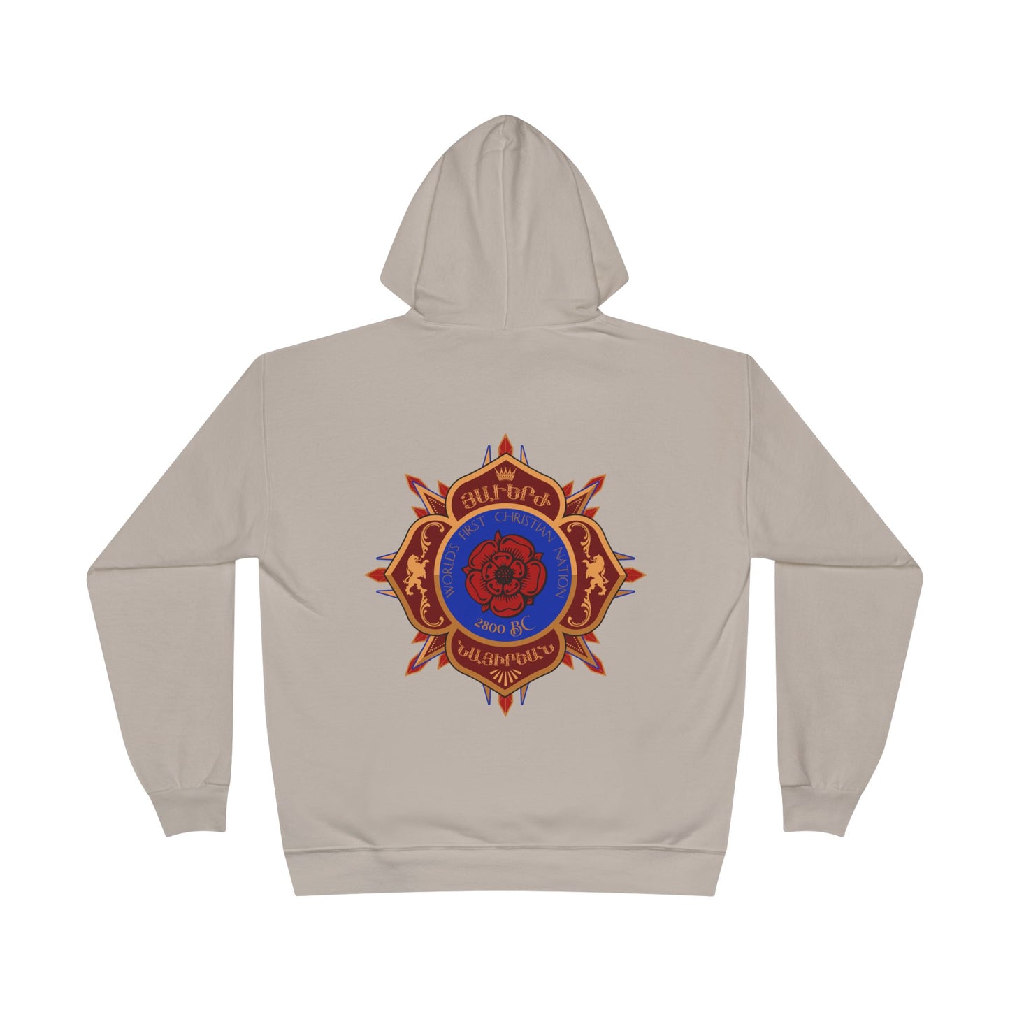 BAGGY/OVERSIZED OPTION Nayirian Crest Design Unisex Pullover Hoodie Sweatshirt, Hooded Sweater