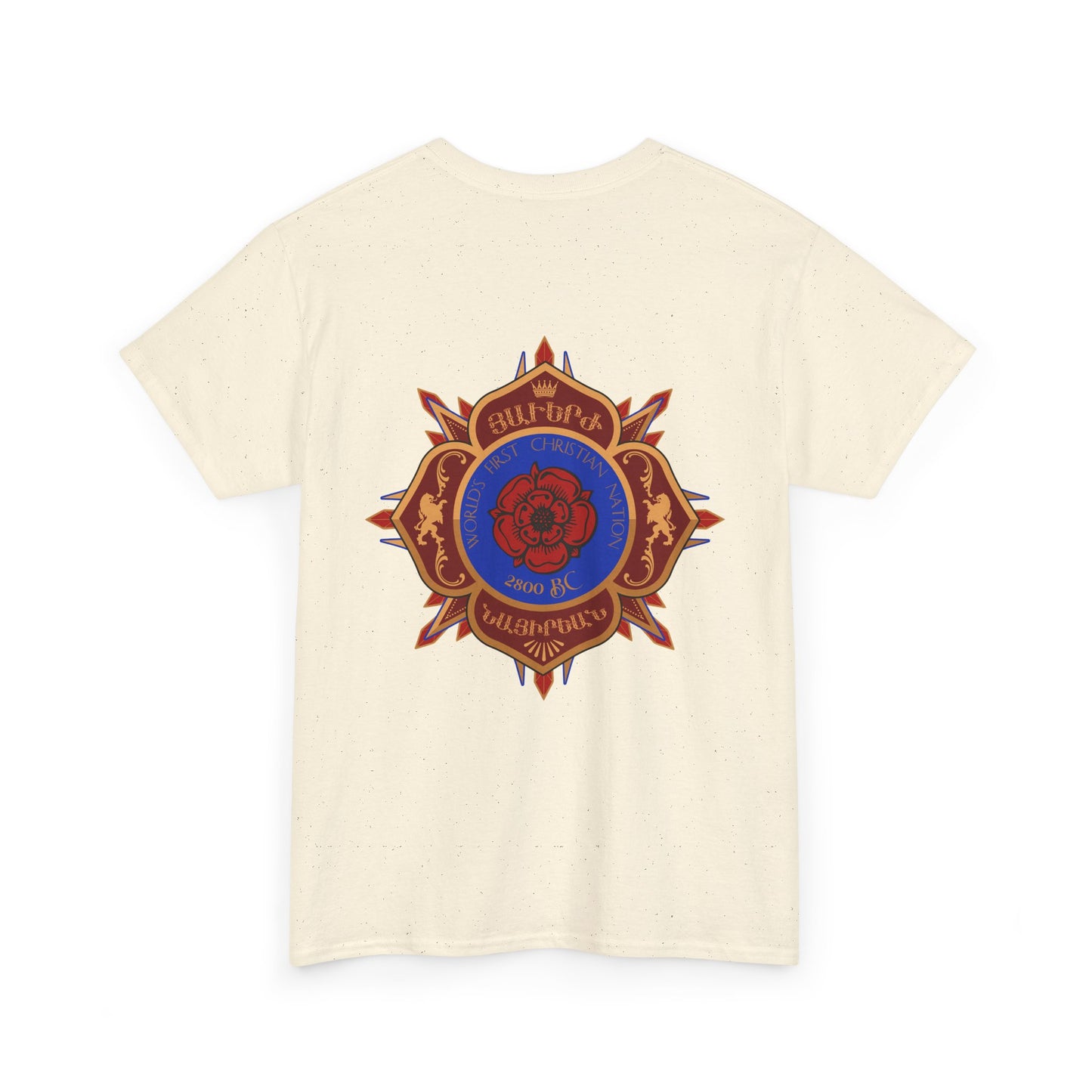 Nayirian Crest Design Unisex Cotton Tee T-Shirt