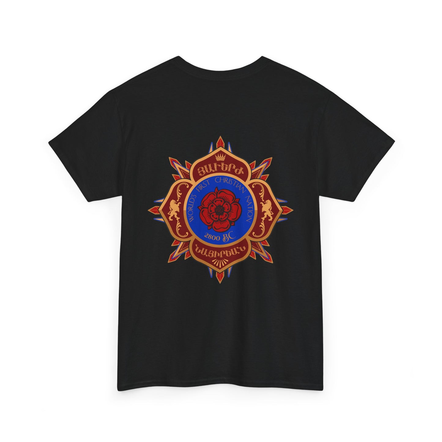 Nayirian Crest Design Unisex Cotton Tee T-Shirt