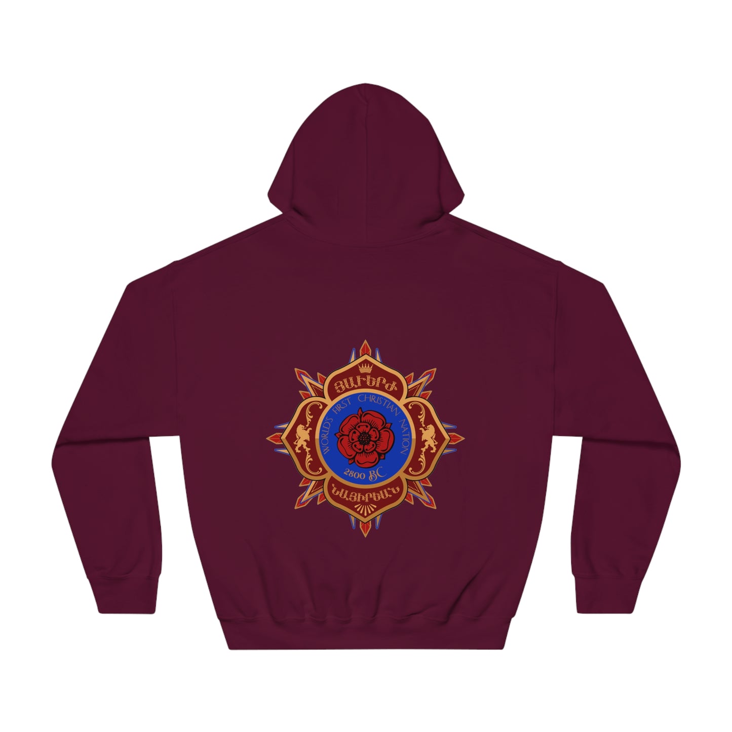 Nayirian Crest Design Unisex Hoodie Sweater, Hooded Sweatshirt