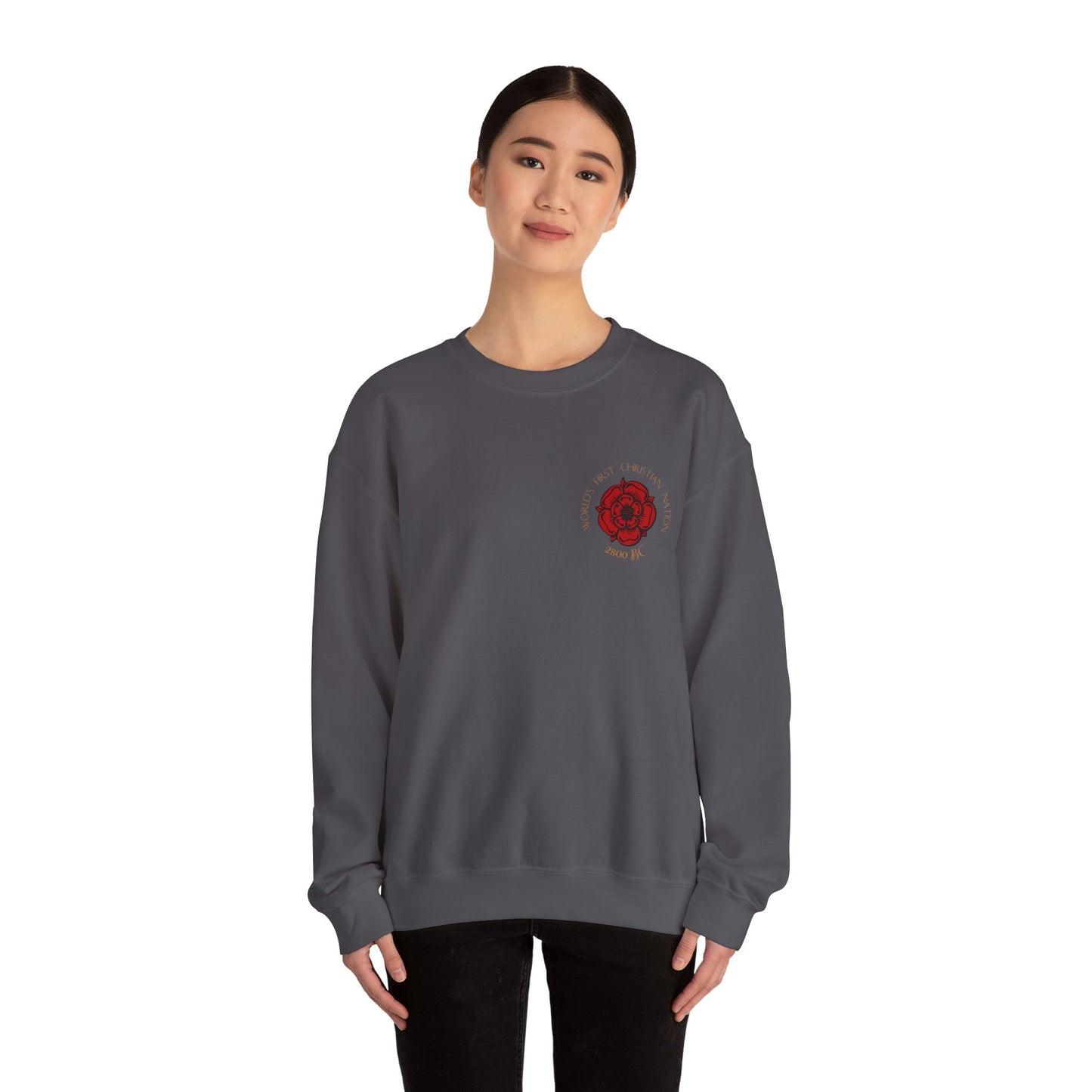 Nayirian Crest Design Unisex Crewneck Sweatshirt Sweater