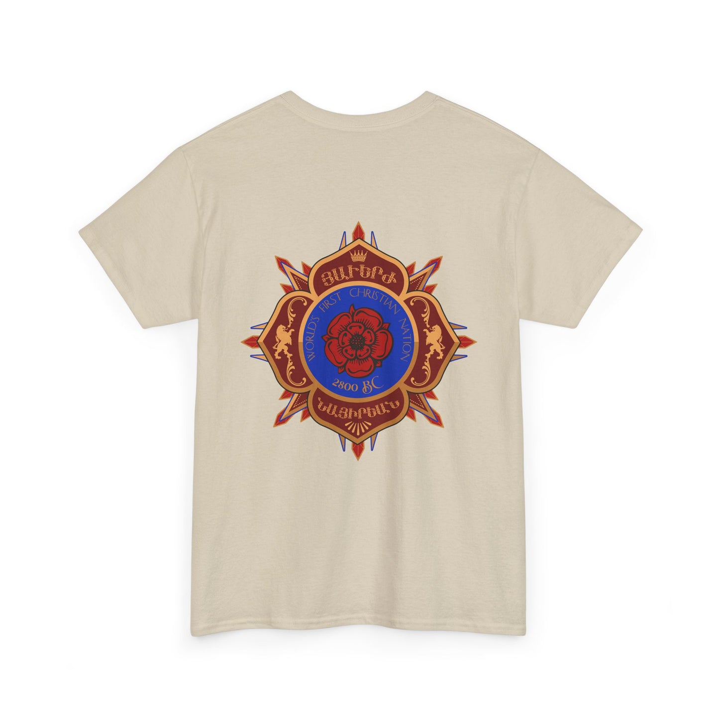 Nayirian Crest Design Unisex Cotton Tee T-Shirt