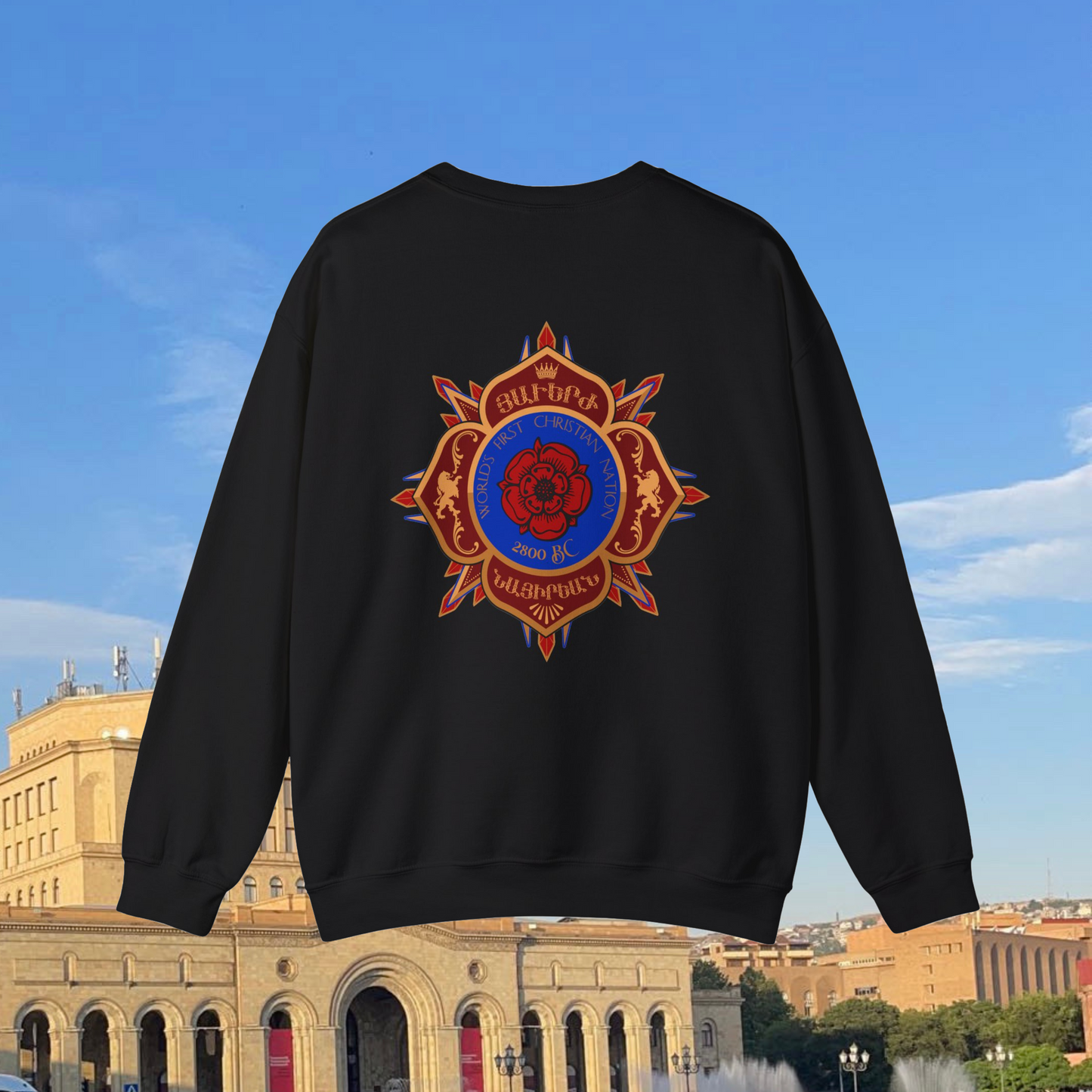 Nayirian Crest Design Unisex Crewneck Sweatshirt Sweater