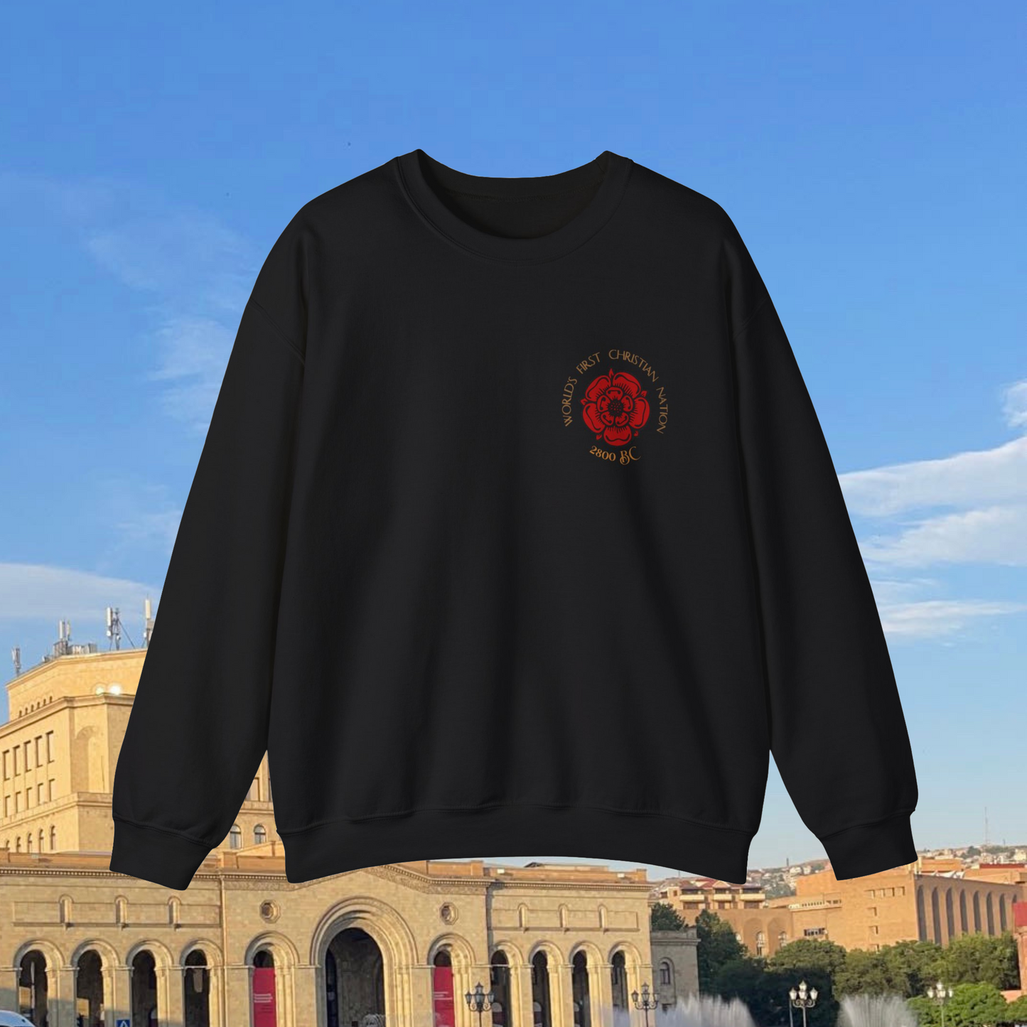 Nayirian Crest Design Unisex Crewneck Sweatshirt Sweater