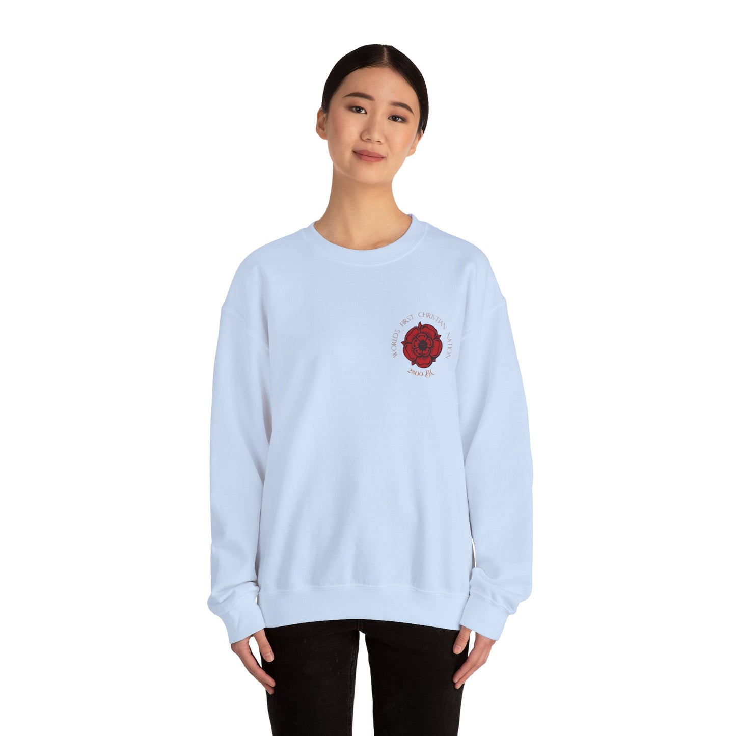 Nayirian Crest Design Unisex Crewneck Sweatshirt Sweater