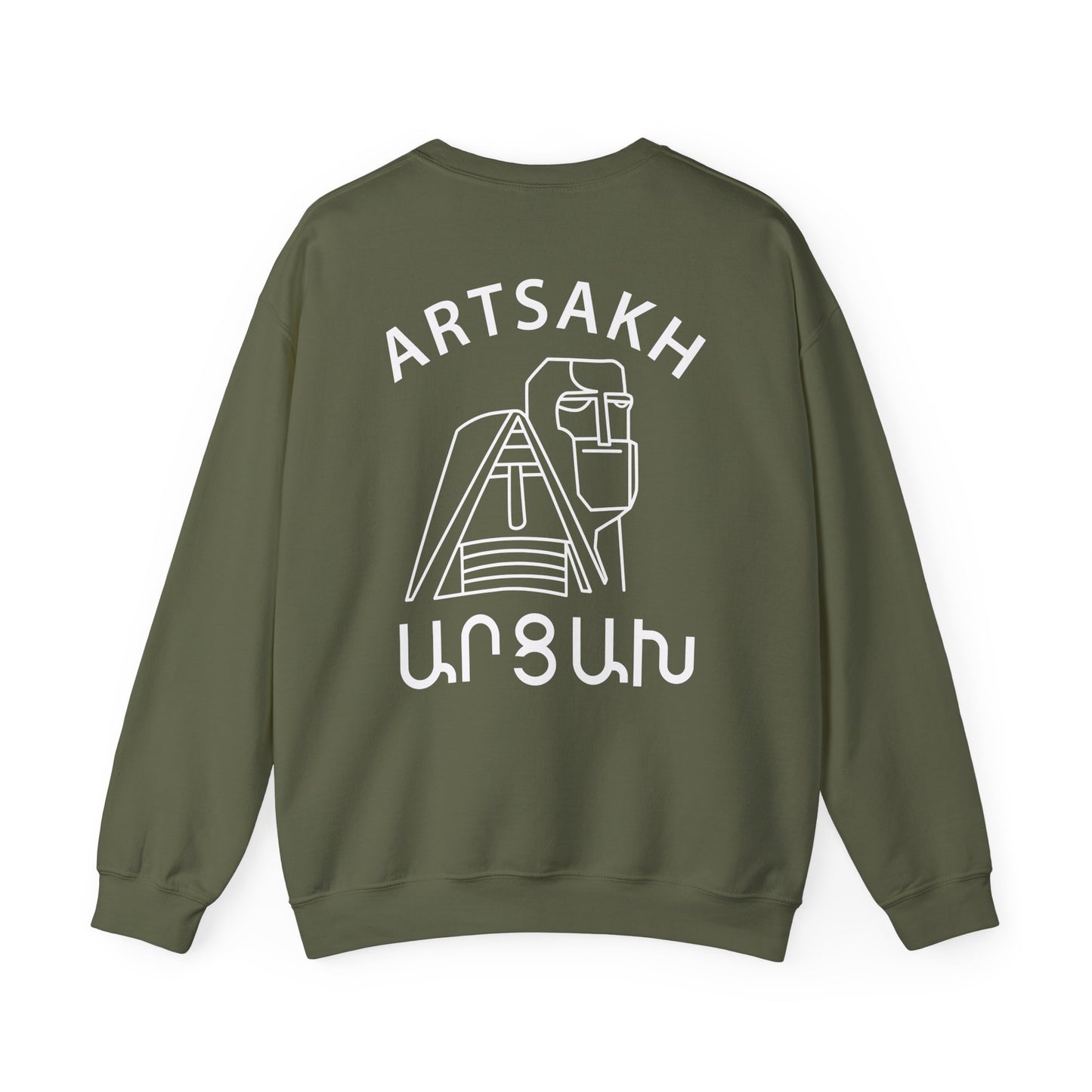 DARK COLOR OPTIONS Vintage Artsakh Design Unisex Crewneck Sweatshirt Sweater