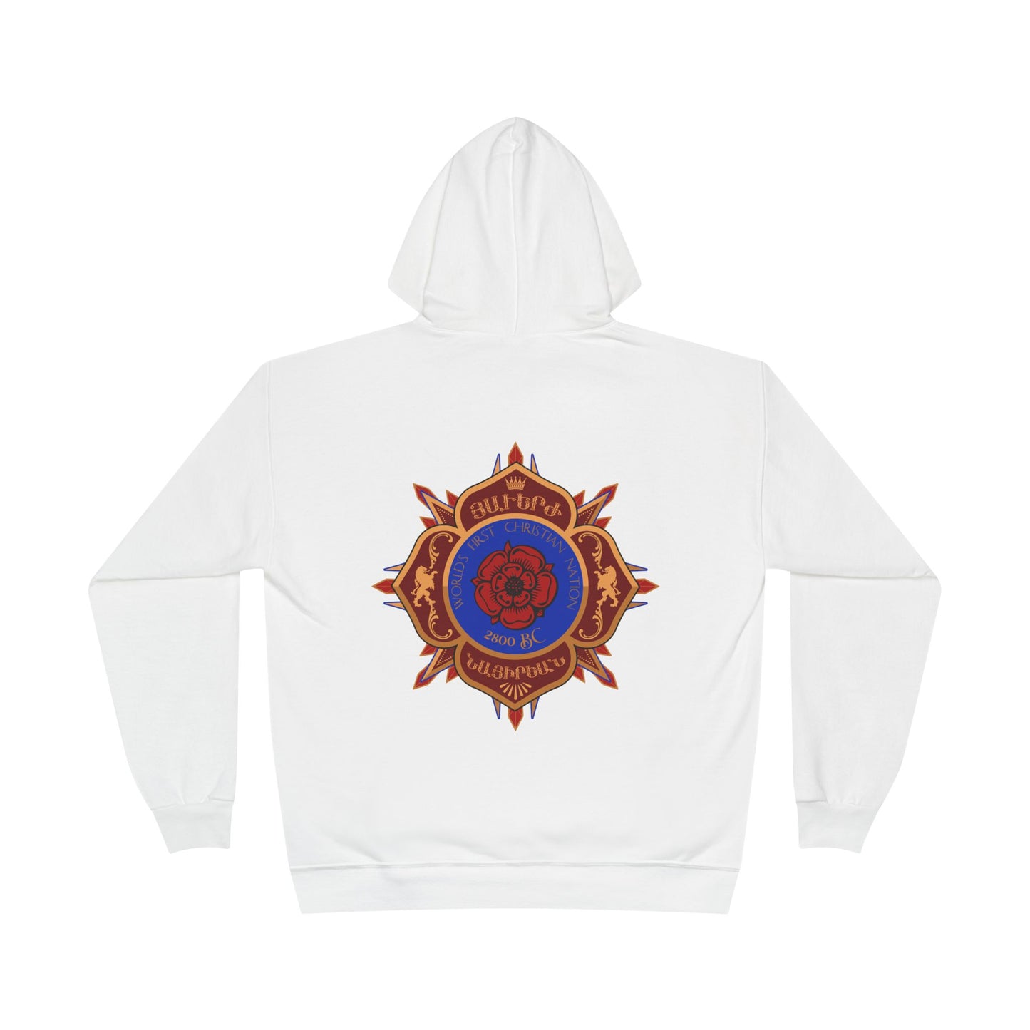 BAGGY/OVERSIZED OPTION Nayirian Crest Design Unisex Pullover Hoodie Sweatshirt, Hooded Sweater