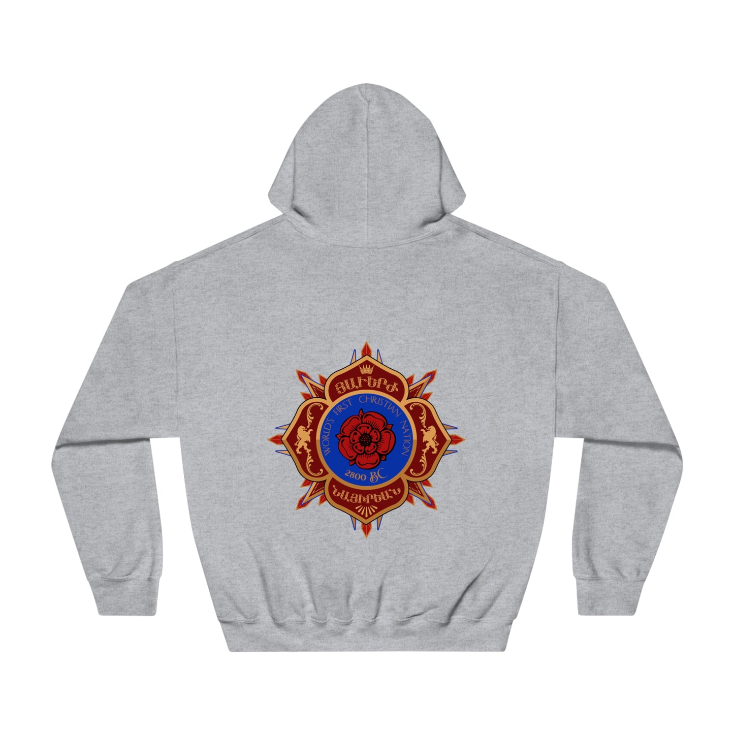 Nayirian Crest Design Unisex Hoodie Sweater, Hooded Sweatshirt