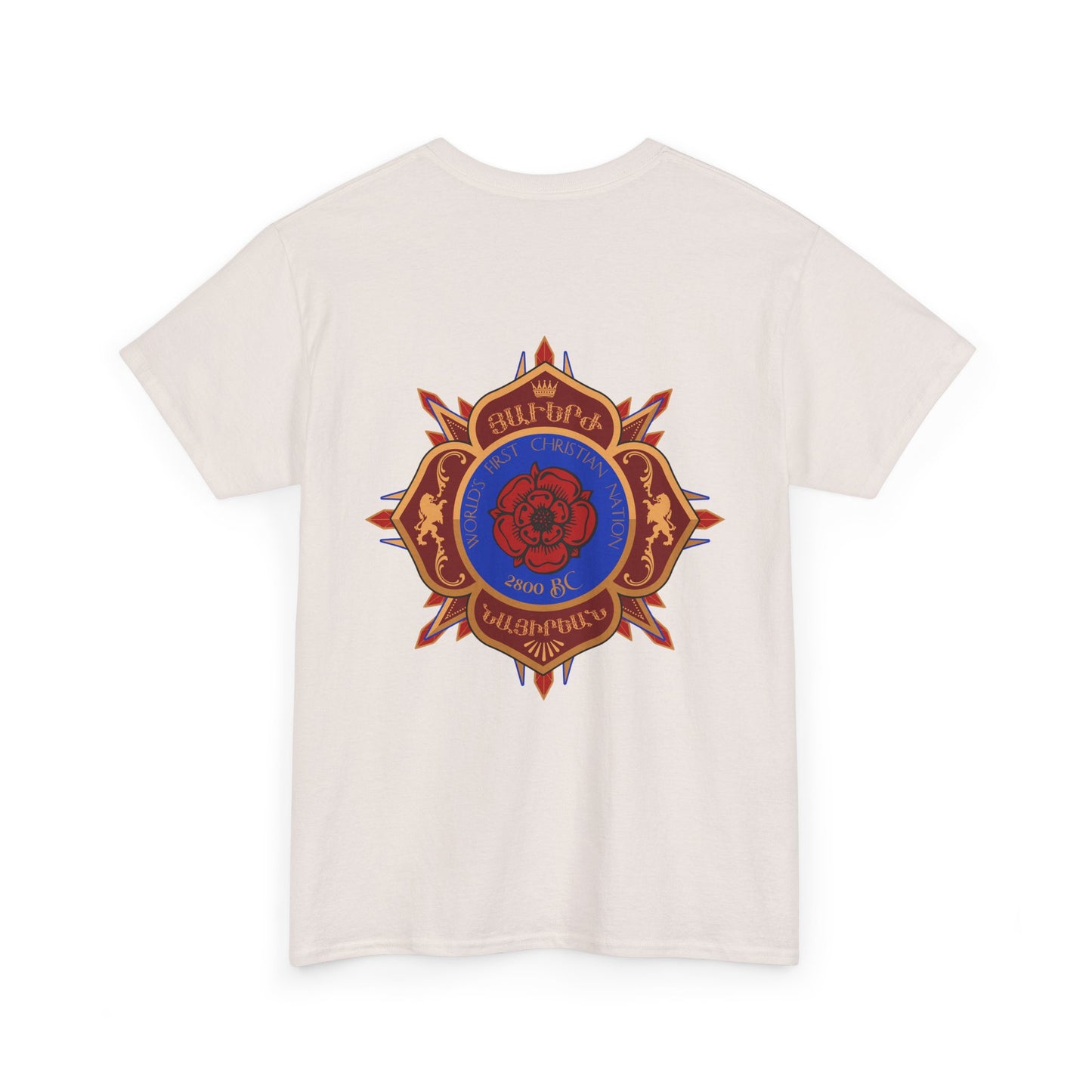 Nayirian Crest Design Unisex Cotton Tee T-Shirt