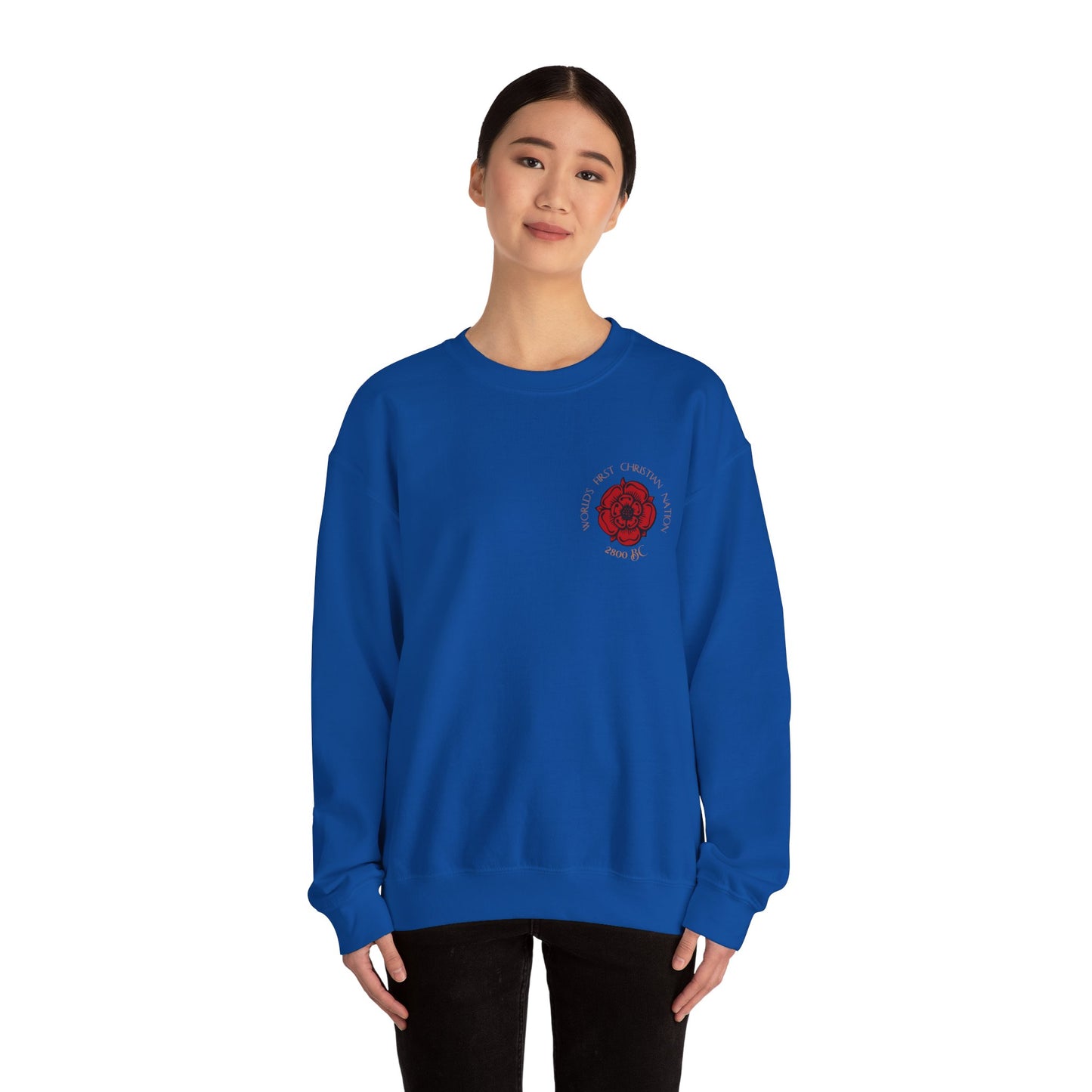 Nayirian Crest Design Unisex Crewneck Sweatshirt Sweater