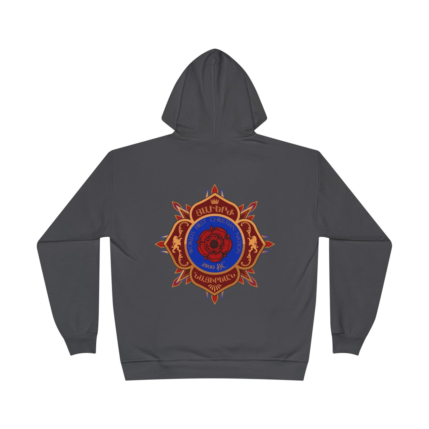 BAGGY/OVERSIZED OPTION Nayirian Crest Design Unisex Pullover Hoodie Sweatshirt, Hooded Sweater