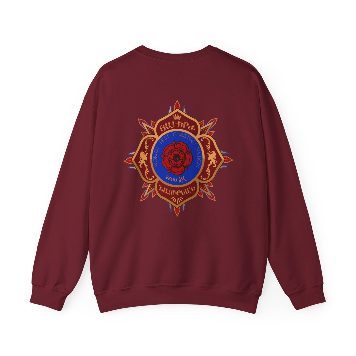 Nayirian Crest Design Unisex Crewneck Sweatshirt Sweater